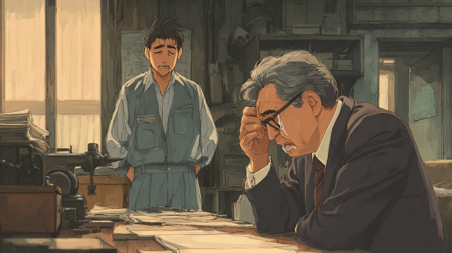 俺が「債権回収の鬼」を辞めた日。ある町工場社長の涙が、俺の人生を変えた。